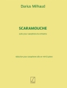Scaramouche pour saxophone et orchestre pour saxophone alto et piano