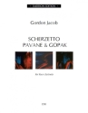 Scherzetto, Pavane and Gopak for 4 clarinets score and parts