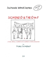 Scherzo and Trio F major for 2 flutes, oboe, 3 clarinets (2 clarinets and horn) and bassoon,  score and parts