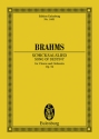 Schicksalslied op.54 f�r Chor und Orchester Studienpartitur