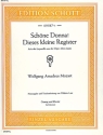 Sch�ne Donna! Dieses kleine Register f�r Bass-Bariton und Klavier