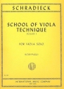 School of Viola Technique vol.1 for viola