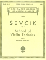 School of Violin Technics op.1 - Book 4 Exercises in Double-Stops for violin