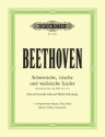 Schottische, irische und walisische Lieder aus op.108 f�r 1-3 Singstimmen, Violine, Violoncello und Klavier Instrumentalstimmen