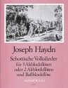 Schottische Volkslieder f�r 3 Blockfl�ten (AAA oder AAB) Partitur und Stimmen