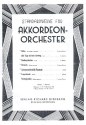 Schwarzwaldm�del f�r AKKORDEONORCHESTER Partitur