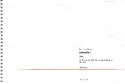 Schwellen f�r Bassfl�te, Bassklarinette, Schlagzeug, Violine, Viola und Violoncello Partitur Din A4