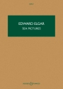 Sea Pictures op. 37 for contralto and orchestra study score