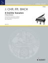 Sechs leichte Sonaten f�r Klavier (Clavichord, Cembalo)