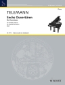 Sechs Ouvert�ren f�r Cembalo (Klavier)