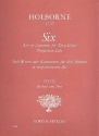 Sechs Weisen oder Kanzonetten f�r 3 Blockfl�ten (SSA(T)) in neapolitanischer Art Partitur