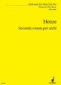 Seconda sonata per archi f�r Streichorchester Studienpartitur