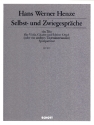 Selbst- und Zwiegespr�che Trio f�r Viola, Gitarre und kleine Orgel (oder ein anderes Tasteninstr Spielpartitur