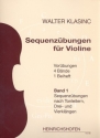 Sequenz�bungen Violine Band 1 Sequenz�bungen nach Tonleitern, Drei-und Vierkl�ngen