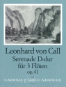 Serenade D-Dur op.41 f�r 3 Fl�ten Stimmen