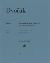 Serenade E-Dur op. 22 f�r Streichorchester Partitur