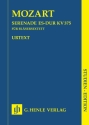 Serenade Es-Dur KV375 f�r 2 Klarinetten, 2 H�rner (Es) und 2 Fagotte Studienpartitur