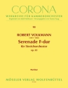 Serenade F-Dur Nr.2 op.63 f�r Streichorchester Partitur (Verlagskopie)
