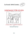 Serenade for Seven for 2 flutes, oboe, 3 clarinets and bassoon score and parts