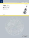 Serenade f�r Violoncello solo
