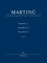 Serenade Nr.1 H217 f�r Klarinette, Horn, 3 Violinen und Viola Studienpartitur