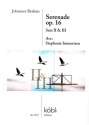 Serenade op.16 - 2. und 3. Satz f�r 8 Fl�ten, 2 Altfl�ten, 2 Bassfl�ten und Kontrabass ad lib Partitur und Stimmen
