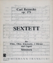 Sextett B-Dur op.271 f�r Fl�te, Oboe, Klarinette, 2 H�rner und Fagott Stimmen