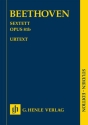 Sextett Es-Dur op.81B f�r 2 H�rner, 2 Violinen, Viola und Violoncello (Kontrabass) Studienpartitur