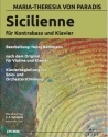 Sicilienne f�r Kontrabass und Klavier (Klavierbegleitung f�r Solo- und Orchesterstimmung)