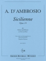 Sicilienne op. 14 f�r Violine und Klavier
