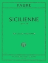 Sicilienne op.78 for violoncello and piano