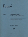 Sicilienne op.78 f�r Violoncello und Klavier