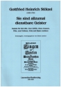 Sie sind allzumal dienstbare Geister f�r Soli (SB), gem Chor, Oboe d'amore, Fl�te, 2 Violinen, Viola und Bc Partitur