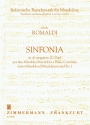 Sinfonia C-Dur f�r 2 Mandolinen und Bc Stimmen