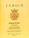 Sinfonia D-Dur f�r Orgel