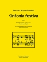 Sinfonia festiva f�r 2 Trompeten, 2 Posaunen, Pauken und Orgel Stimmen