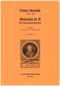 Sinfonia in B f�r Streichorchester Partitur