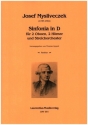 Sinfonia in D f�r 2 Oboen, 2 H�rner und Streichorchester Partitur