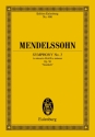 Sinfonie A-Moll Nr.3 op.56 f�r Orchester Studienpartitur (dt/en)