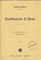 Sinfonie C-Dur f�r Orchester Partitur