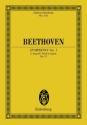 Sinfonie C-Dur Nr.1 op.21 f�r Orchester Studienpartitur