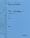 Sinfonie c-Moll Nr.1 op.11 f�r Orchester Partitur