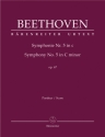 Sinfonie c-Moll Nr.5 op.67 f�r Orchester Partitur