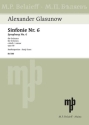 Sinfonie c-Moll Nr.6 op.58 f�r Orchester Studienpartitur