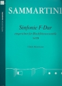 Sinfonie F-Dur f�r Orchester f�r 4 Blockfl�ten (SATB) Partitur und Stimmen