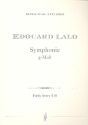 Sinfonie g-Moll f�r Orchester Studienpartitur