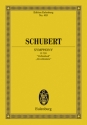 Sinfonie h-Moll Nr.7 D579 f�r Orchester Studienpartitur