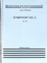 Sinfonie Nr.6 op.104 f�r Orchester Studienpartitur