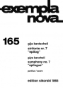Sinfonie Nr.7 Epilog f�r gro�es ORCHESTER   PARTITUR