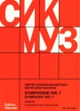 Sinfonie Nr.7 op.60 f�r Orchester Studienpartitur